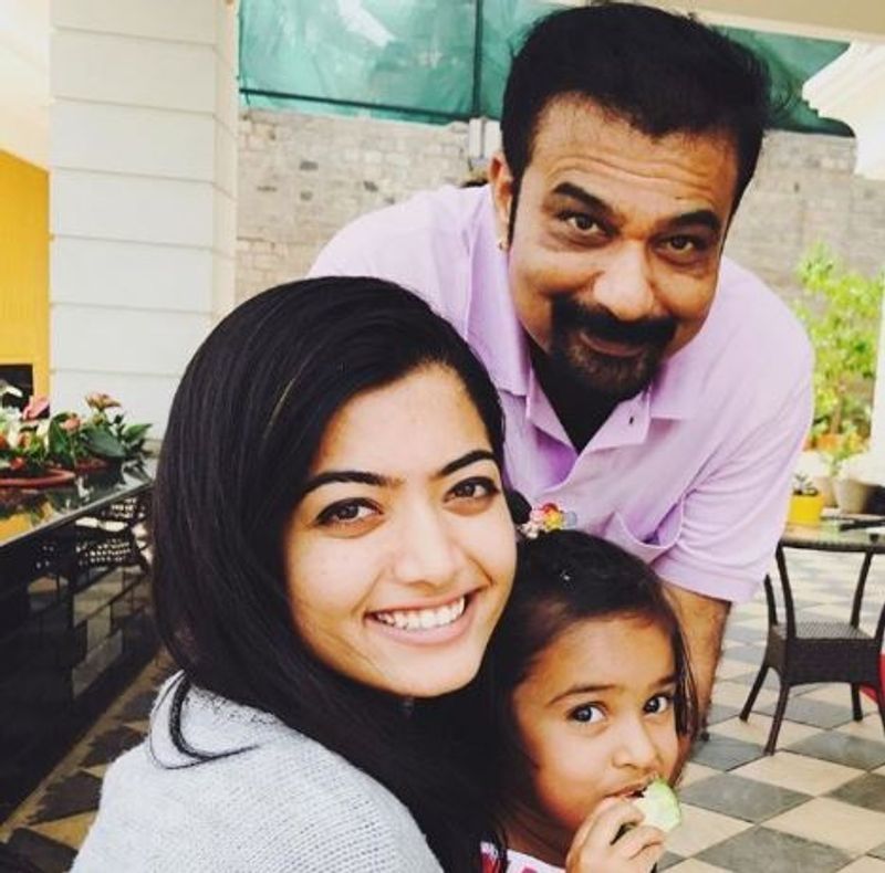 Actress Rashmika Mandanna monsoon gift to Namrata Shirodkar