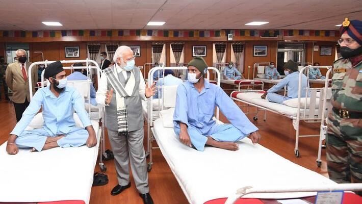 indian army clarification on Pm modi leh hospital visit KPP indian army clarification on Pm modi leh hospital visit KPP