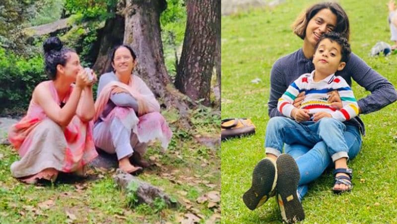 Kangana Ranaut Enjoying Picnic with Family at Manali KPG