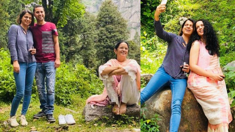 Kangana Ranaut Enjoying Picnic with Family at Manali KPG