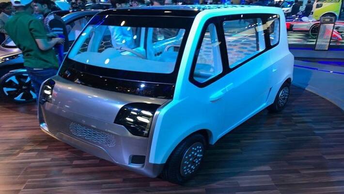 Mahindra is going to launch small electric car Atom, know what will be special in it MJA Mahindra is going to launch small electric car Atom, know what will be special in it MJA
