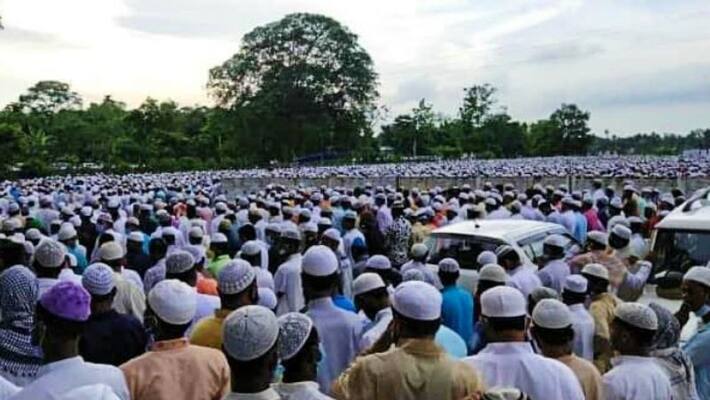 3 villages locked down as thousands attend a preacher's funeral in Assam BAL 3 villages locked down as thousands attend a preacher's funeral in Assam BAL