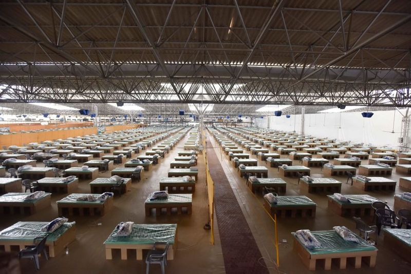DRDO set up 1000 bedded temporary COVID19 centre in just 12 days KPP