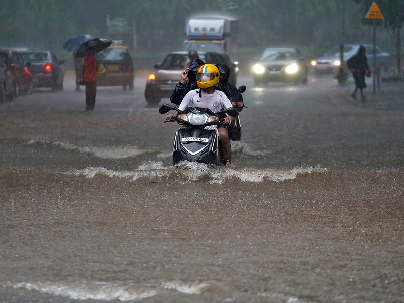 Mumbai hit by heavy rains and floods KPP