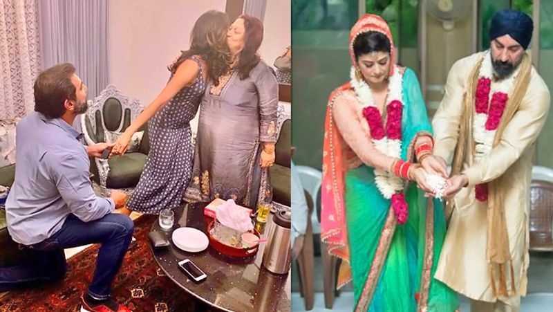 Akshay Kumar Ex Girlfriend Pooja Batra and Nawab Shah Wedding Anniversary KPG