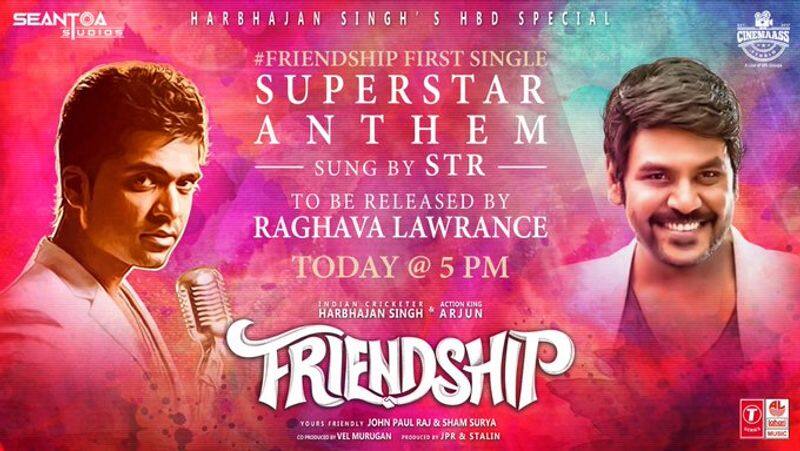 Simbu Super Star anthem from harbhajan singh Friendship Movie Going Viral
