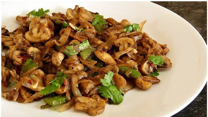 how to make mush room fry how to make mush room fry