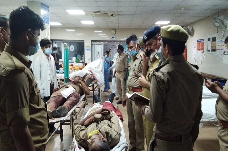 Injured Inspector Kaushlendra singh told the horror story of the kanpur encounter night kpl