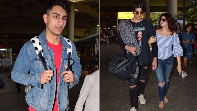 When Akshay Kumar son existed raising mystery girl on his shoulder KPJ