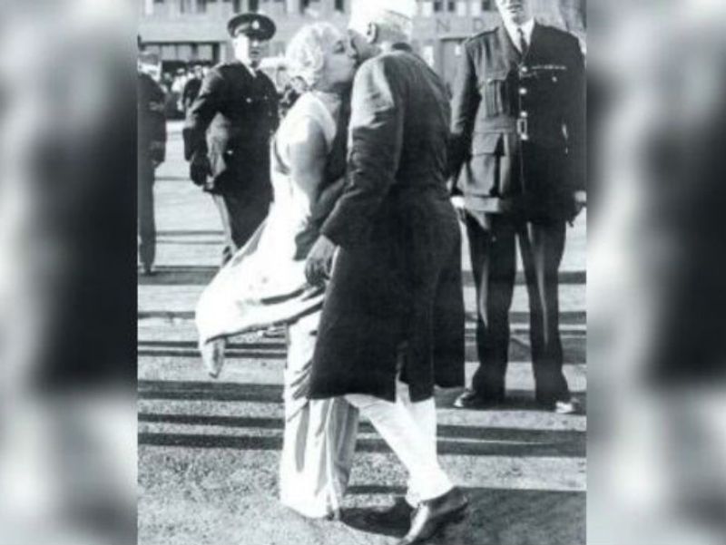 pandit jawaharlal nehru viral photo fake claim with women pt nedhru fake news kpt
