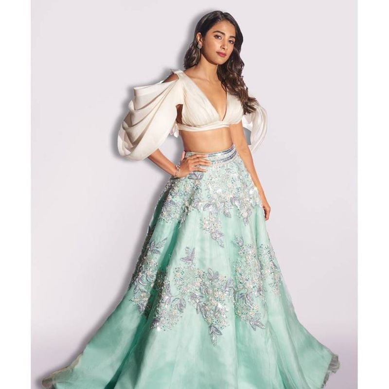 some sizzling pictures of the model turned actress Pooja Hegde
