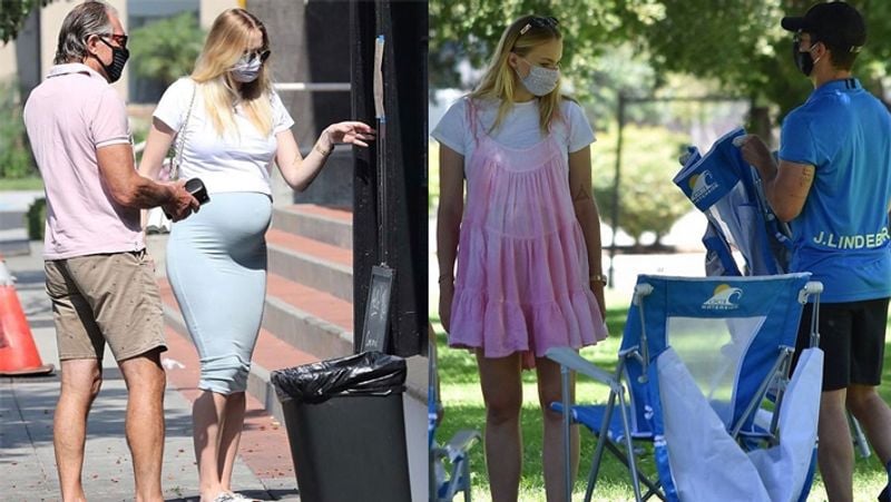 Priyanka Chopra Sister in law Sophie Turner is pregnant she flaunts Baby Bump See in pics KPY