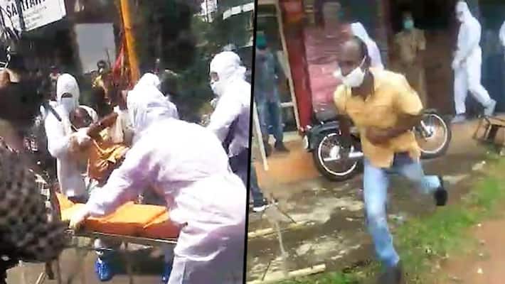 Coronavirus Gulf returnee jumps quarantine, chased, caught and shifted to Kerala hospital (Watch) Coronavirus Gulf returnee jumps quarantine, chased, caught and shifted to Kerala hospital (Watch)