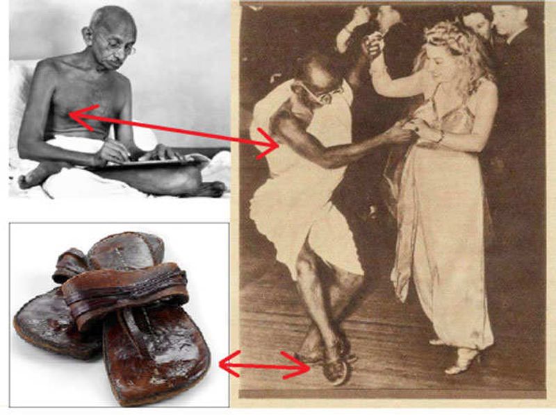 mahatma gandhi fake images viral on social media know truth kpt