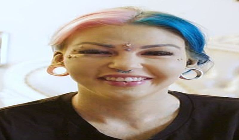 dragon girl amber luke spends 90 lakh rupees on extreme body modification including 600 tattoos to breast hip implants kph