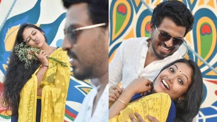malayalam miniscreen actress rebecca santosh shared her new photos with fiance malayalam miniscreen actress rebecca santosh shared her new photos with fiance