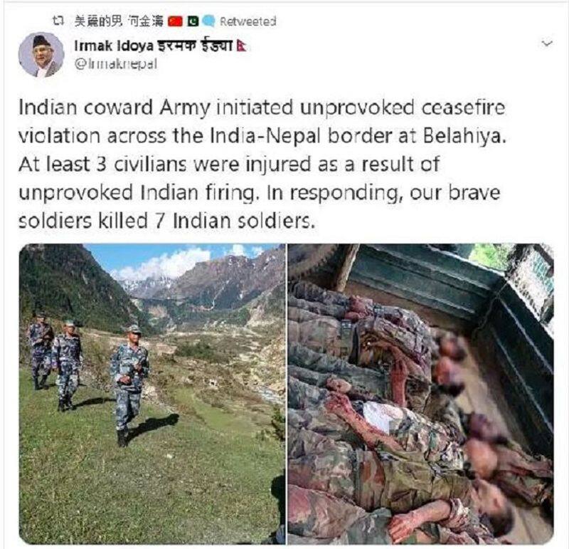 Fact Check of 7 Indian army personnel killed by Nepal in Ceasefire violation