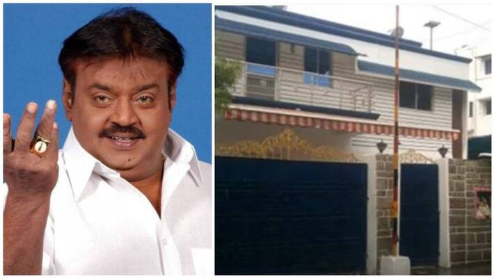 Bomb threat to DMDK leader Vijaykanth house Bomb threat to DMDK leader Vijaykanth house