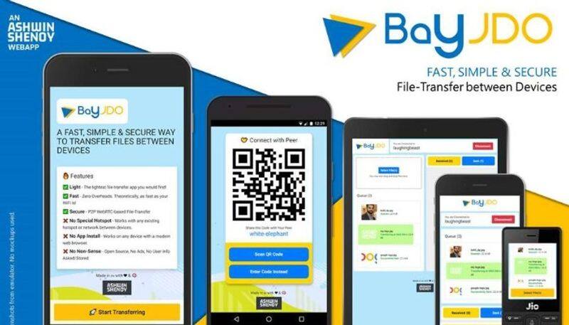 bayjdo app for easy file transmission