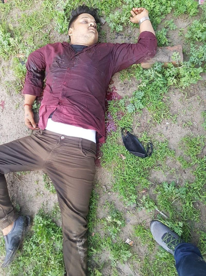 Vikas Dubey ran away in front of police in auto Faridabad kpn
