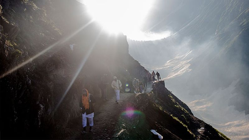 See the wonderful view of the Amarnath Yatra via rare photographs kpa