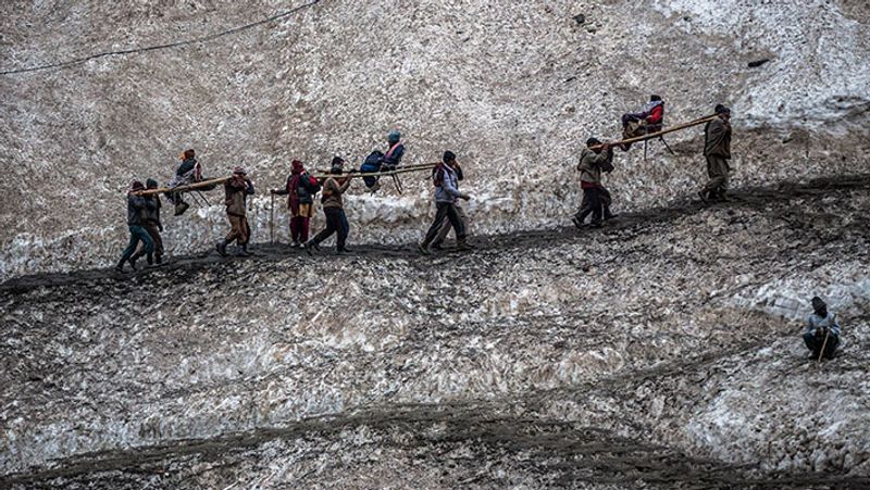 See the wonderful view of the Amarnath Yatra via rare photographs kpa