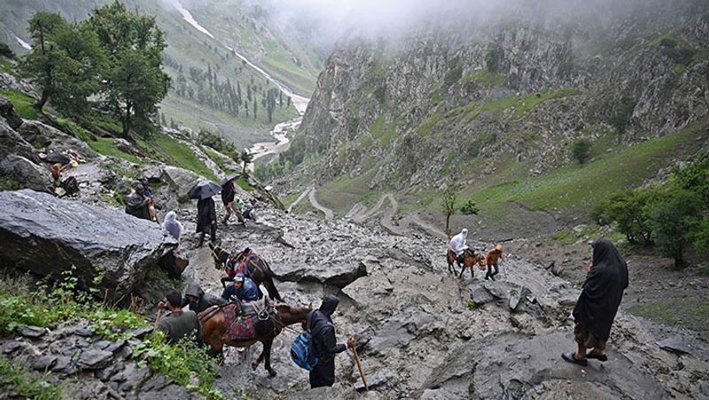 See the wonderful view of the Amarnath Yatra via rare photographs kpa