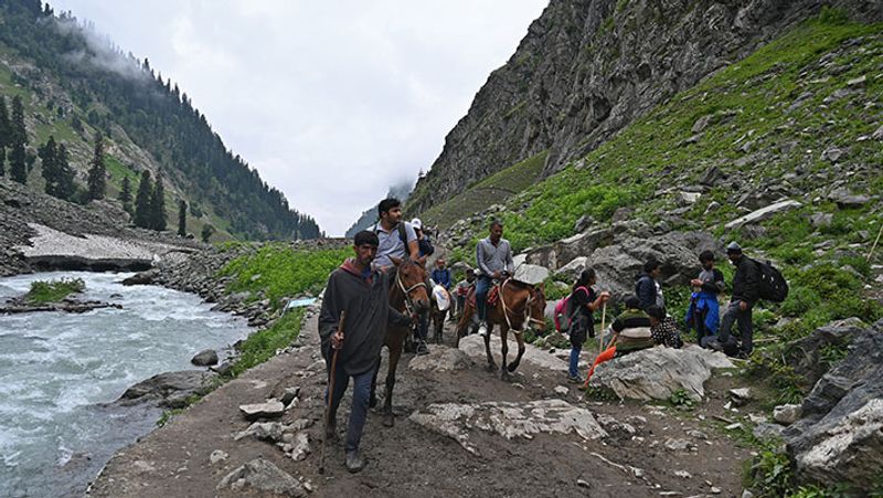 See the wonderful view of the Amarnath Yatra via rare photographs kpa