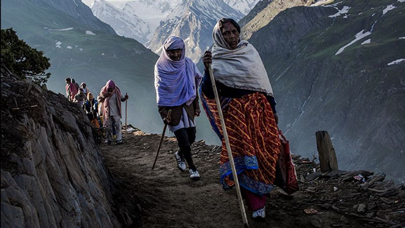 See the wonderful view of the Amarnath Yatra via rare photographs kpa