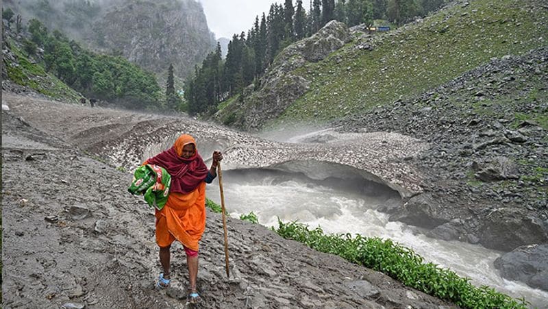 See the wonderful view of the Amarnath Yatra via rare photographs kpa
