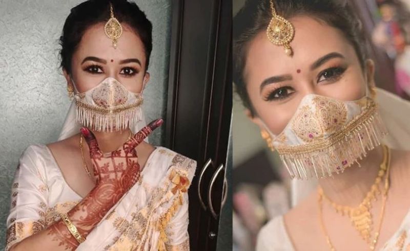 முகத்திற்கு ஏற்ற போல் டிசைன் செய்யப்பட்ட மாஸ்க் 