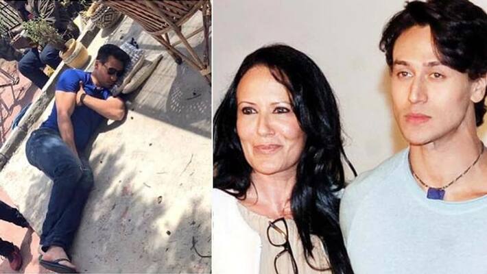 Tiger Shroff Sleeping on the Floor mother ayesha Shroff Shared photos And feels proud on him KPY Tiger Shroff Sleeping on the Floor mother ayesha Shroff Shared photos And feels proud on him KPY