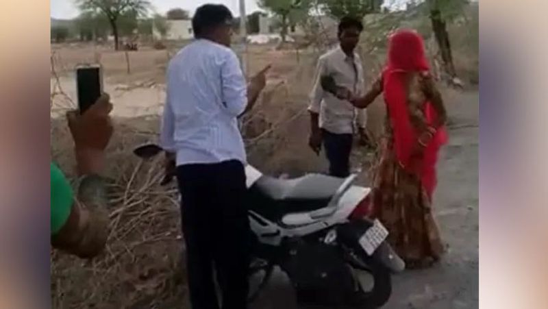 Pali News,woman beats head constable with slippers after Dirty comments