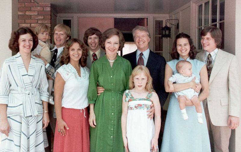 Jimmy Carter and Rosalynn, the longest married presidential couple