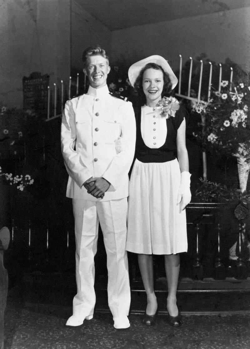 Jimmy Carter and Rosalynn, the longest married presidential couple