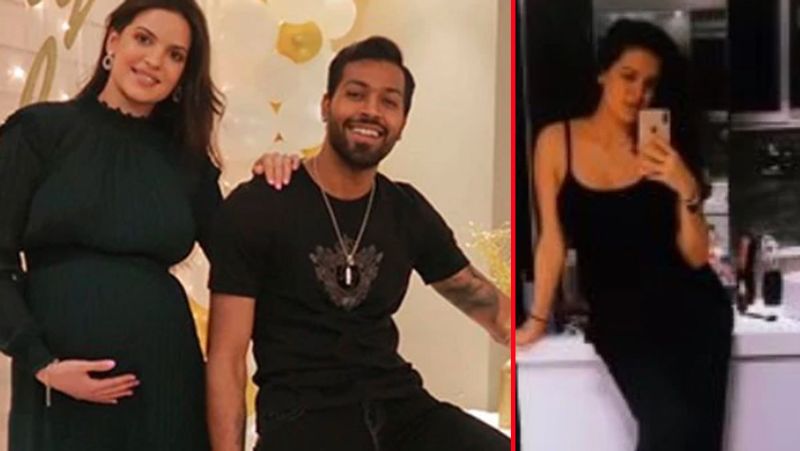 Hardik Pandya s fiance Natasa Stankovic shared bathroom selfie with baby bump