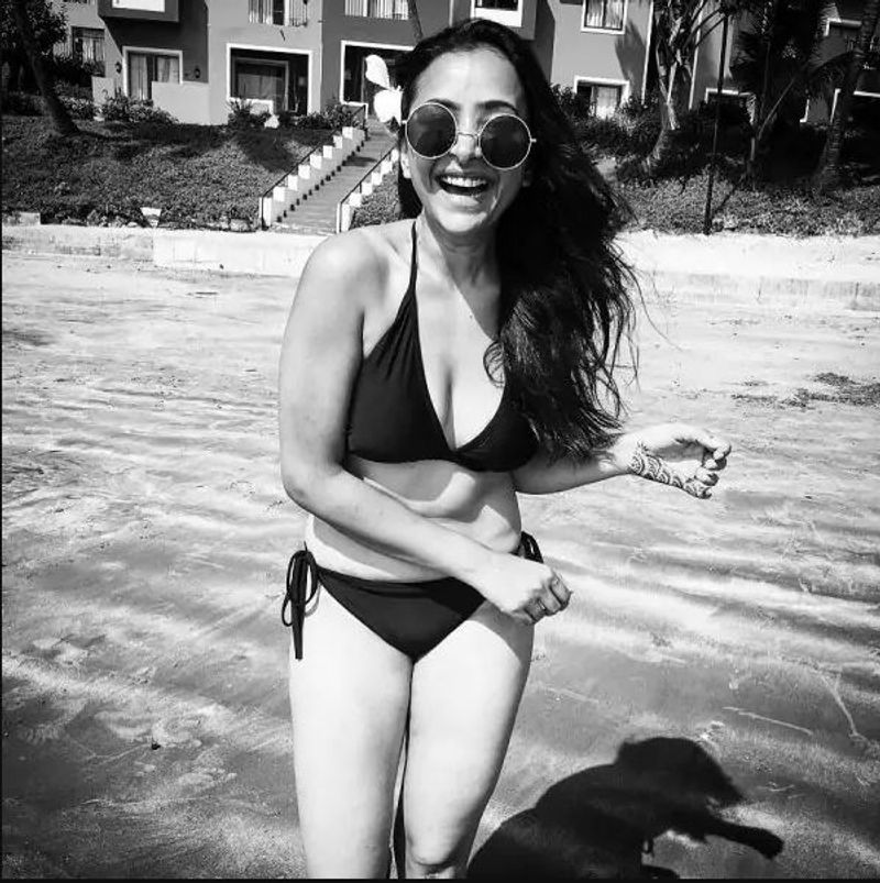 Shweta Basu Prasad donned a bikini on the beaches of Goa