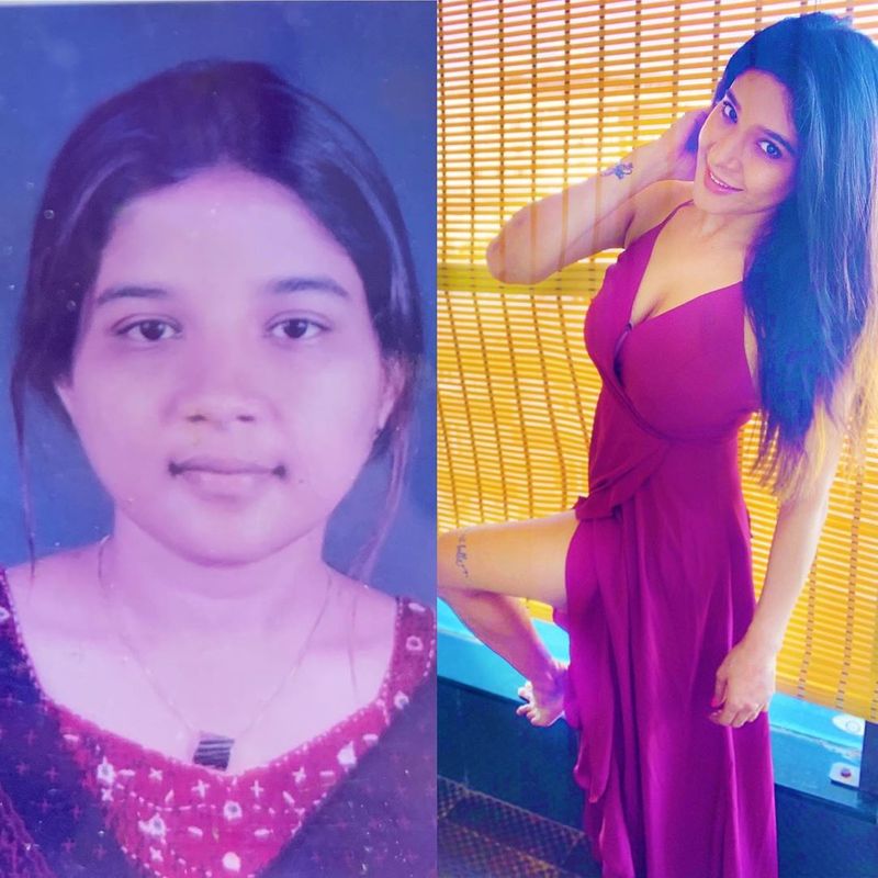 இது ஒரே ஆள் தான் என்று எத்தனை பேர் நம்புகிறீர்கள்? இது நான் தான். இரண்டுமே. முகத்தில் இருக்கும் கொழுப்பை குறைப்பது தான் பெரிய சவாலாக இருந்தது. பள்ளியில் என் வகுப்பில் படித்தவர்கள், சீனியர்கள் என்னை கிண்டல் செய்திருக்கிறார்கள். அதில் சிலர் என்னை புத்தக புழு என்றும், பலர் குண்டு பூசணிக்காய் என்றும் கலாய்த்தனர். ஆனால் படிப்பு மட்டும் தான் எனக்கு அப்பொழுது குறியாக இருந்தது.