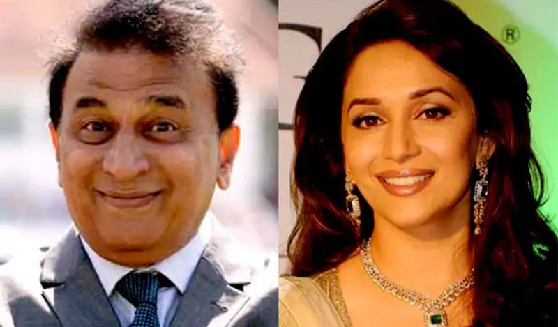 Madhuri Dixit Was Once Madly In Love With Sunil Gavaskar do you know