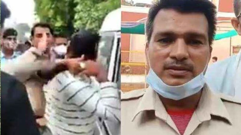 madhya pradesh news vikas dubey encounter ujjain police jawan whose blatant slap had blown vikas kpr