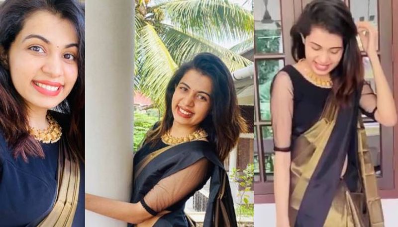 diya krishna s new photos in saree viral