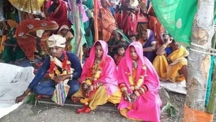 MP Man Marries Both His Girlfriend and Bride Chosen by Parents in Same Wedding Ceremony MP Man Marries Both His Girlfriend and Bride Chosen by Parents in Same Wedding Ceremony