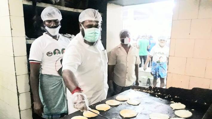 Corona Delicious food all 3 times through Moms Kitchen ..! Minister of State for Home Affairs RP Udayakumar! Corona Delicious food all 3 times through Moms Kitchen ..! Minister of State for Home Affairs RP Udayakumar!
