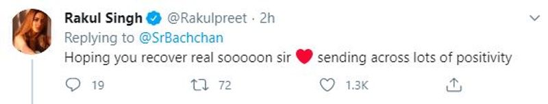 Celebs wish Amitabh and Abhishek a speedy recovery