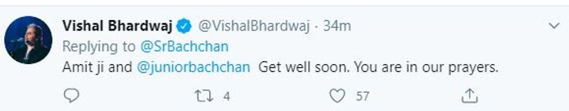 Celebs wish Amitabh and Abhishek a speedy recovery