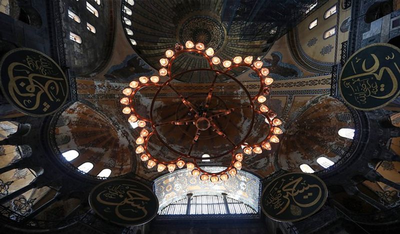 is this a new babari istanbul famous catheral hagia sophia converted in mosque outrages people anger kph