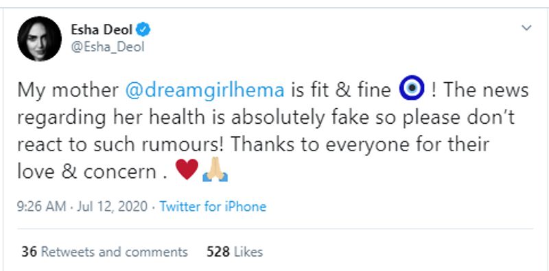 hema malini ranbir kapoor karan johar neetu singh are not corona positive amitabh bacchan abhishek covid positive kpt