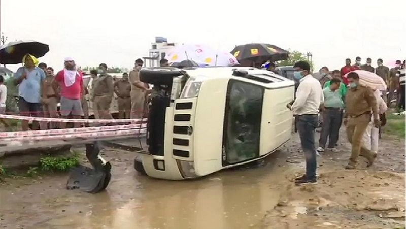 Vikas Dubey encounter, injured soldier went home from bike asa