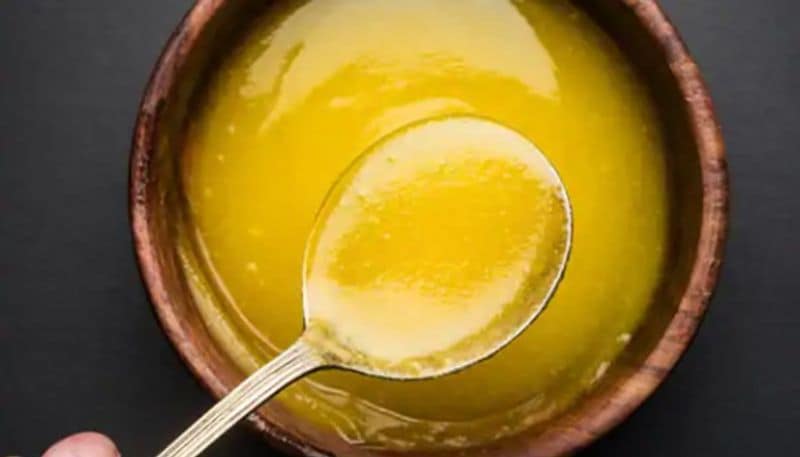 for anti aging problem keep ghee with hot water in your regular diet BRD