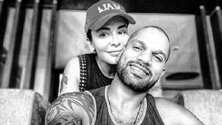 hikhar Dhawan Shares Adorabale Picture With Wife Aesha Dhawan hikhar Dhawan Shares Adorabale Picture With Wife Aesha Dhawan